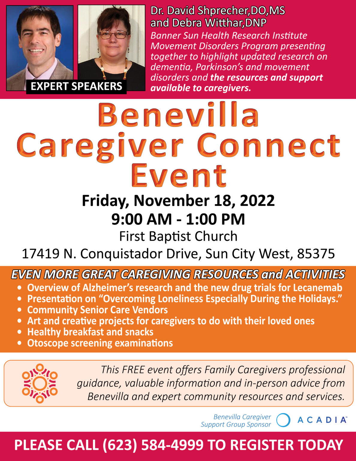 Caregiver Connect Event Benevilla   Caregiver Connect November Flyer 2 1187x1536 