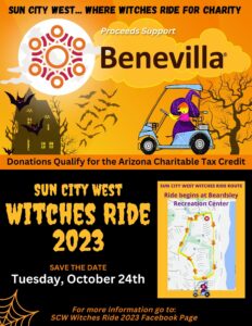 Benevilla 2023 SCW Witches Ride
